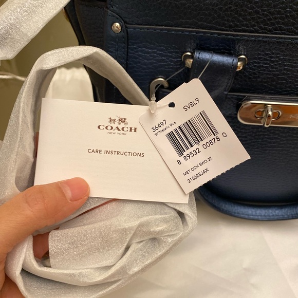 Coach swagger 27 handbag - Picture 10 of 11